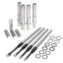 S&S Cycle 106-6051 1999+ BT Stock Engine Height w/ 4.937in Length Cylinders Adjustable Pushrod Set