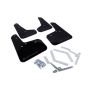 Rally Armor MF27-UR-BLK/GRY Black Mud Flap/Grey Logo