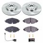 PowerStop TDSK7082 Track Day Spec High-Performance Brake Pad and Rotor Kit