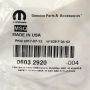 Mopar Genuine Oil Pick Up Tube Seal 6032920