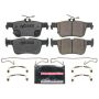 PowerStop Z26-2384 PowerStop - Z26 Performance Carbon-Fiber Ceramic Brake Pads with Hardware Kit