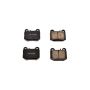 PowerStop 16-874 PowerStop - Z16 Low-Dust Ceramic Brake Pads