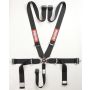 Racequip 741001 Black SFI CAMLOCK 5pt PD Lap Seat Belt