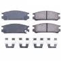 PowerStop 17-471 PowerStop - Z17 Low-Dust Ceramic Brake Pads with Hardware