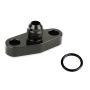 EARLS EARGT0003ERL Turbo Oil Drain Back Flange  6an - Black