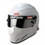 SIMPSON SAFETY SIM7297581 Helmet Diamondback 7-5/8 White SA2020