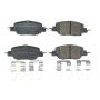 PowerStop 17-2037 PowerStop - Z17 Low-Dust Ceramic Brake Pads with Hardware