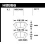 Hawk Performance HB866Z.652 Performance Ceramic Disc Brake Pad