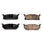 PowerStop 16-296 PowerStop - Z16 Low-Dust Ceramic Brake Pads