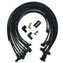 Moroso 73713 Chevrolet Big Block Ignition Wire Set - Ultra 40 - Unsleeved - Non-HEI - Under Header - Black