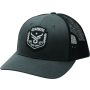 QuadBoss 155330 Barbwire Hat Grey Snap