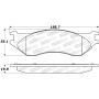 Stoptech 308.07023 Street Brake Pads