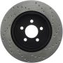 Stoptech 128.63062R Drilled Sport Brake Rotor