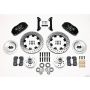 Wilwood 140-10738-D Dynapro 6 Front Hub Kit 12.19in Drilled 70-78 Camaro