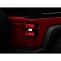 Raxiom 18-22 Jeep Wrangler JL LED Tail Lights- Black Housing - Red Lens