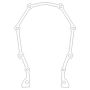Cometic Gasket C5618-018 Cometic Chrysler B/RB .018in AFM Timing Cover Gasket