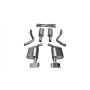 CORSA Performance 14975 Corsa 2015-2016 Dodge Challenger 5.7L V8 V8 Polished Xtreme Cat-Back