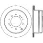 StopTech 98-07 Toyota Land Cruiser Rear Left Slotted Sport Cryo Brake Rotor