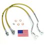 Superlift 91510 99-04 Ford F-250/F-350 w/ 4-8in Lift Kit (Pair) Bullet Proof Brake Hoses