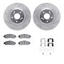 Dynamic Friction 7512-59100 Rotor Kit