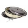MOROSO MOR65912 14x3 Air Cleaner Kit w/Raised Bottom Black