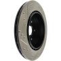 Stoptech 127.47030L 08+ Subaru STI (Will Not Fit 05-07) Slotted & Drilled Sport Brake Rotor
