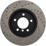 Stoptech 127.34048L Power Slot 01-02 BMW Z3 / 03-09 Z4 / 3 Series Front Left Drilled & Slotted Rotor