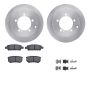 Dynamic Friction 6512-72180 Rotor Kit