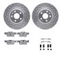Dynamic Friction 7612-27054 Rotor Kit