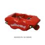 Wilwood 120-13839-RD Caliper-Forged DynaliteI-Red 1.38in Pistons .81in Disc