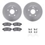 Dynamic Friction 4512-76053 Rotor Kit
