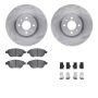 Dynamic Friction 6512-07027 Rotor Kit