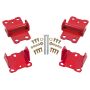 BMR Suspension MM461R Motor Mount Kit, Upper And Lower, Solid