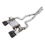 AWE Tuning 3025-43074 BMW F8X M3/M4 SwitchPath Catback Exhaust - Diamond Black Tips