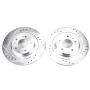 PowerStop JBR1700XPR PowerStop Evolution Performance Drilled, Slotted & Plated Brake Rotor Pair