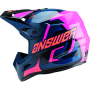 Answer 447775 AR1 Vendetta Helmet Dark Blue/Rhodamine/Orange Youth - Small