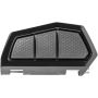 Kuryakyn 10026-2 Enygma Passenger Boards - Goss  Black