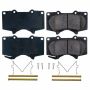 PowerStop 17-976N PowerStop - Z17 Low-Dust Ceramic Brake Pads with Hardware