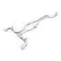 AWE Tuning 3015-32116 2020 Toyota Supra A90 Track Edition Exhaust - 5in Chrome Silver Tips