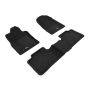 3D MAXpider L1DG01304709 12-23 Dodge Durango 5-Seat Elegant Black R1 R2 (2 Posts On Front Passenger Floor)