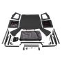 Rugged Ridge 13781.15 Complete Soft Top w/Black Frame 76-95 Jeep Wrangler CJ/YJ