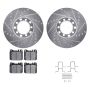 Dynamic Friction 7512-63193 Rotor Kit