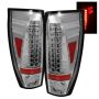 SPYDER 5001078 LED Tail Lights - Chrome