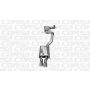 CORSA Performance 14598BLK Corsa 06-10 Volkswagen GLI Mk5 Black Touring 3.0in Cat-Back Single Rear Exitn Black Pro-Seri