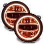 Oracle Lighting 1346-334 Jeep Wrangler JL/Gladiator JT ColorSHIFT RGB+W Headlight DRL Kit - w/No Cont.