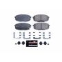 PowerStop Z23-1397 PowerStop - Z23 Daily Driver Carbon-Fiber Ceramic Brake Pads with Hardware Kit