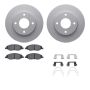 Dynamic Friction 4512-67115 Rotor Kit