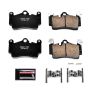 PowerStop Z23-978 PowerStop - Z23 Daily Driver Carbon-Fiber Ceramic Brake Pads with Hardware Kit