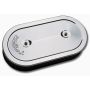 EDELBROCK EDE1235 Oval Air Cleaner for Dual Quads