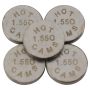 Hot Cams 5PK948155 04-08 400 DVX/02-16 CRF 450 R 1.550mm Shim Kit - 5 Pack